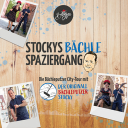 Stocky´s Bächle-Spaziergang - Die Bächleputzer City-Tour  mit Stocky, dem originalen Bächleputzer!