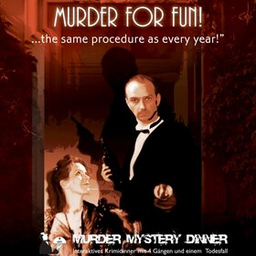 Krimi Murder Mystery Dinner  Murder For Fun - Interaktives Krimidinner mit 4 Gängen und einem Todesfall