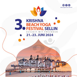 Krishna Beach Yoga Festival - Am Strand an der Seebrücke Sellin