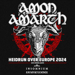 AMON AMARTH - Heidrun over Europe Tour 2024