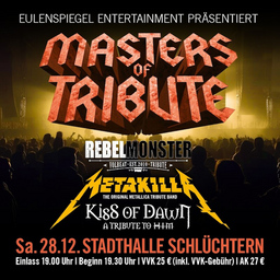 MASTERS OF TRIBUTE - KISS OF DAWN  - METAKILLA - REBELMONSTER