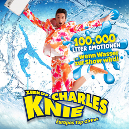 Zirkus Charles Knie Karlsruhe - Tournee 2024 - 100.000 Liter Emotionen - wenn Wasser zur Show wird!