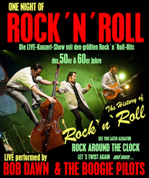 History of Rock´n Roll - The Show - mit den größten Rockn Roll-Hits der 50er & 60er Jahre
