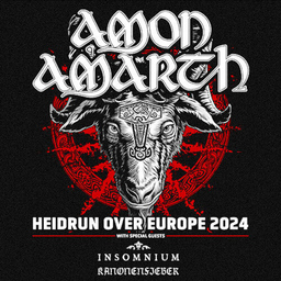 AMON AMARTH - Heidrun over Europe Tour 2024!