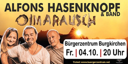 Alfons Hasenknopf + Band - - Oimarausch