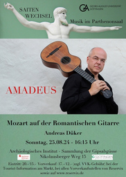 Saitenwechsel - Amadeus - Mozart auf der Gitarre