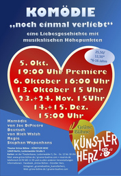 Theater Hellersdorf präsentiert: Noch einmal verliebt - Komödie in der Grünen Bühne - Noch einmal Verliebt - Liebe kennt kein Alter