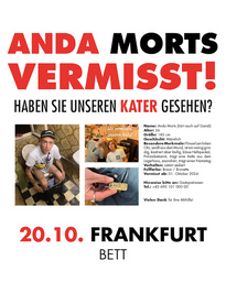 Anda Morts - ANDA MORTS VERMISST!