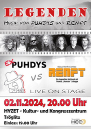 Legenden Live on Stage - Ex Puhdys vs. Klaus Renft Combo