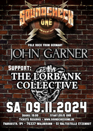 John Garner + The Lorbank Collective - Folk Rock from Germany
