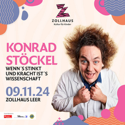 Konrad Stöckel (Kultur für Kinder) - »Wenn´s stinkt und kracht ist´s Wissenschaft«