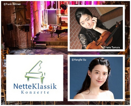 Yurie Tamura und Mengfei Gu - im Rahmen der NetteKlassik Konzerte 2024/2025