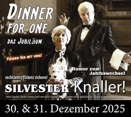 Silvester Knaller 2025 - Dinner for one