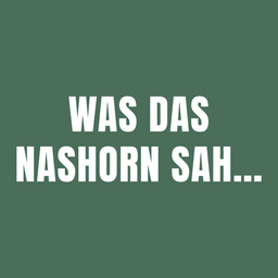 Was das Nashorn sah, als es über den Zaun schaute