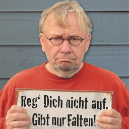 Bernd Stelter - Reg´ Dich nicht auf. Gibt nur Falten!