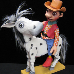 Cowboy Billy und das singende Pony - Seifenblasen Figurentheater