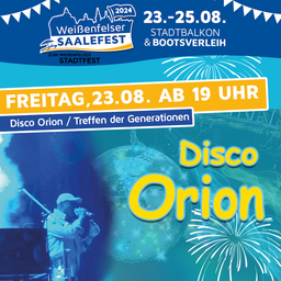 Disco Orion - die Discoparty - Treffen der Generationen