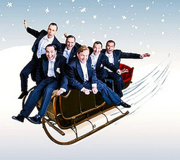 Die Berlin Comedian Harmonists - Programm: "Warten aufŽs Christkind"