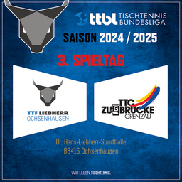 TTF Liebherr Ochsenhausen vs. TTC Zugbrücke Grenzau