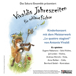 Vivaldis Jahreszeiten für schlaue Füchse - Familienkonzert mit dem Sakurai-Ensemble und dem Meisterwerk "Quattro Stagioni