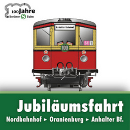 Fahrt von Berlin-Nordbahnhof nach Oranienburg und zurück nach Anhalter Bahnhof