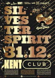 Club40up & GOOD TIMES Silvester Spirit - Special Edition - Die stilvolle Silvesterparty im KENT Club Hamburg