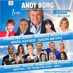 Schlagersommer - Stargast Andy Borg - Das Open-Air Erlebnis am Bodensee -  Moderation: Nadin Meypo