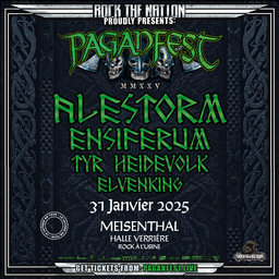 Paganfest 2025: Alestorm + Ensiferum + Tyr + Heidevolk + Elvenking