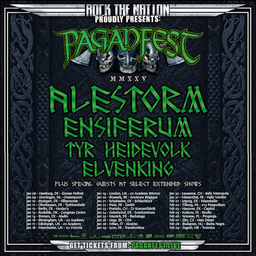 PAGANFEST 2025 - ALESTORM / ENSIFERUM / TÝR / HEIDEVOLK / ELVENKING