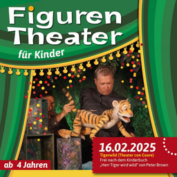 Figurentheater in der CD-Kaserne: Tigerwild - Gespielt vom Theater con Cuore