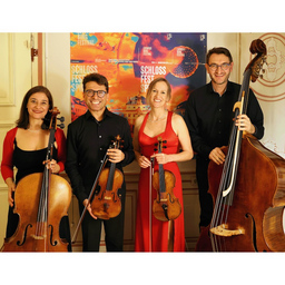 Quelle SURprise - Gustavo Surgik, Violine; Meike Brandenbusch, 2. Violine;  Ana Helena Surgik, Cello; Bernd Schöpflin, Kontrabass