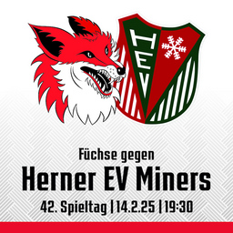 42. Spieltag: Füchse Duisburg - Herner EV Miners