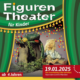 Figurentheater in der CD-Kaserne: Der Froschkönig - Gespielt vom Figurentheater Lille Kartofler