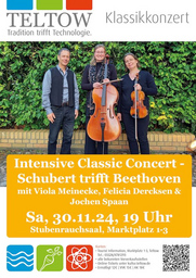 Intensive Classic Concert - Schubert trifft Beethoven