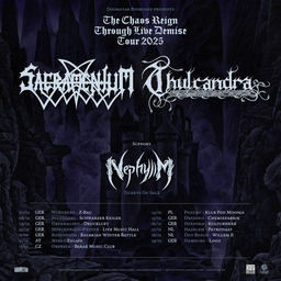 SACRAMENTUM + THULCANDRA - The Chaos Reign Through Live Demise Tour 2025