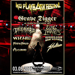 No Playback Festival 2025 - Grave Digger, Tankard, Evil Invaders