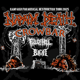 Napalm Death - Campaign For Musical Destruction Tour 2025