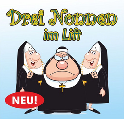 Drei Nonnen im Lift