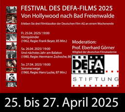 Festival des DEFA-Films 2025 - Und nächstes Jahr am Balaton