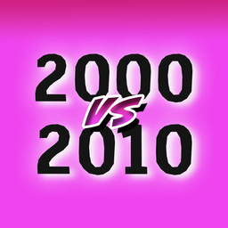 2000 vs. 2010 - Pop, Club & Hip Hop Hits