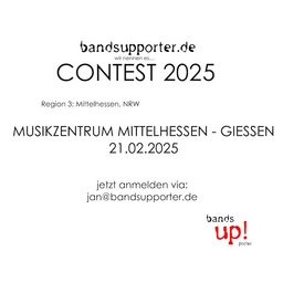 Bandsupporter CONTEST 2025 - Runde Hessen Mitte / NRW