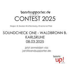 Bandsupporter CONTEST 2025 - Runde Baden-Württemberg / RLP