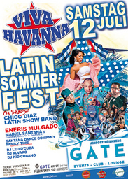 VIVA HAVANNA - 1 Abend KUBA PUR ! - BAND CHICO DIAZ / 3 DJs / 3 Areas Workshops / Getränke Specials und mehr ...