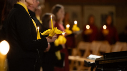 Traditionelles Weihnachtsliedersingen