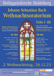 Konzerte zu Advent, Weihnachten und Neujahr bei Kerzenschein - Bach "Weihnachtsoratorium"  (I-III)