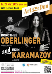 Meisterkonzert - Dorothee Oberlinger und Edin Karamazov