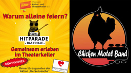 SWR1 - Hitparade und Chicken Motel Band - Ein Novum im Keller - die Hitparade und Live-Musik von der Chicken Motel Band