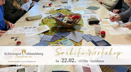 Textilworkshop mit Birgit Paschke  »Japanische Sticktechnik Sashiko«