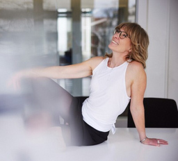 Yoga in der Buchhandlung