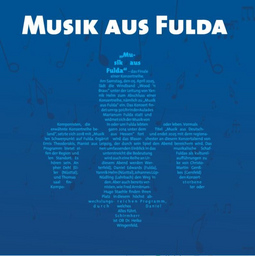 »Musik aus Fulda«  das Finale einer Konzertreihe